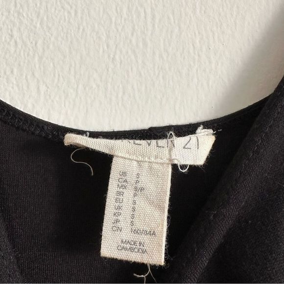 Forever 21 | Midi Dress in Black (Size Small) - Picture 3 of 4